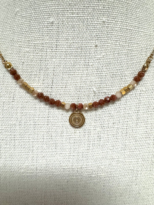 Collier Sandstone avec pendentif